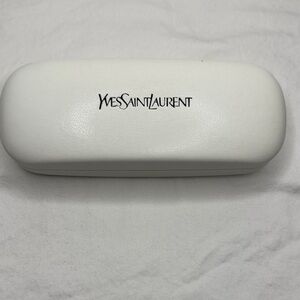 Yves Saint Laurent Ivory Eyeglass Case